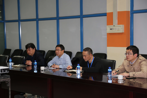 万名干手下下层烟台市国企一队到博天堂集团软件公司调研座谈