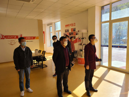 广安爱众贺洪燕一行莅临博天堂集团软件